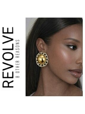 NWT Revolve x 8 Other Reasons Mixed Metal
Clip-On Earring